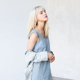 SICILY basic linen dress - notPERFECTLINEN EU