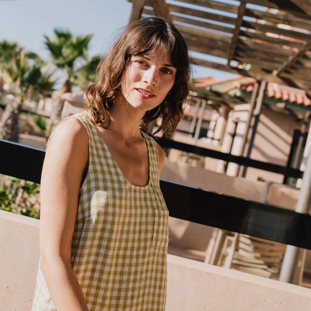 SICILY basic linen dress - notPERFECTLINEN EU