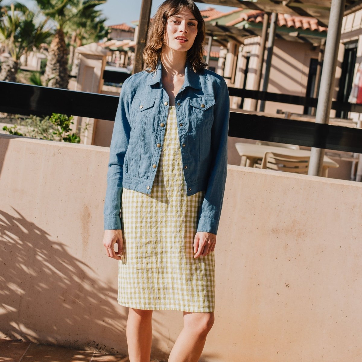 SICILY basic linen dress - notPERFECTLINEN EU