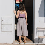 SION gathered linen skirt - notPERFECTLINEN EU