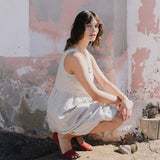 VALLEY front brass snaps linen dress - notPERFECTLINEN EU