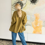 VICTORIA-2 oversized linen jacket - notPERFECTLINEN EU