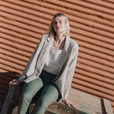 VICTORIA-2 oversized linen jacket - notPERFECTLINEN EU