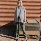 VICTORIA-2 oversized linen jacket - notPERFECTLINEN EU