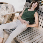 VIENNA linen tank top - notPERFECTLINEN EU