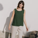 VIENNA linen tank top - notPERFECTLINEN EU