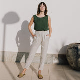 VIENNA linen tank top - notPERFECTLINEN EU