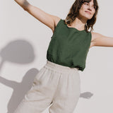 VIENNA linen tank top - notPERFECTLINEN EU