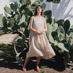 VOLUME oversized linen dress - notPERFECTLINEN EU