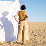 YORK light weight palazzo linen pants - notPERFECTLINEN EU