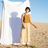 YORK light weight palazzo linen pants - notPERFECTLINEN EU